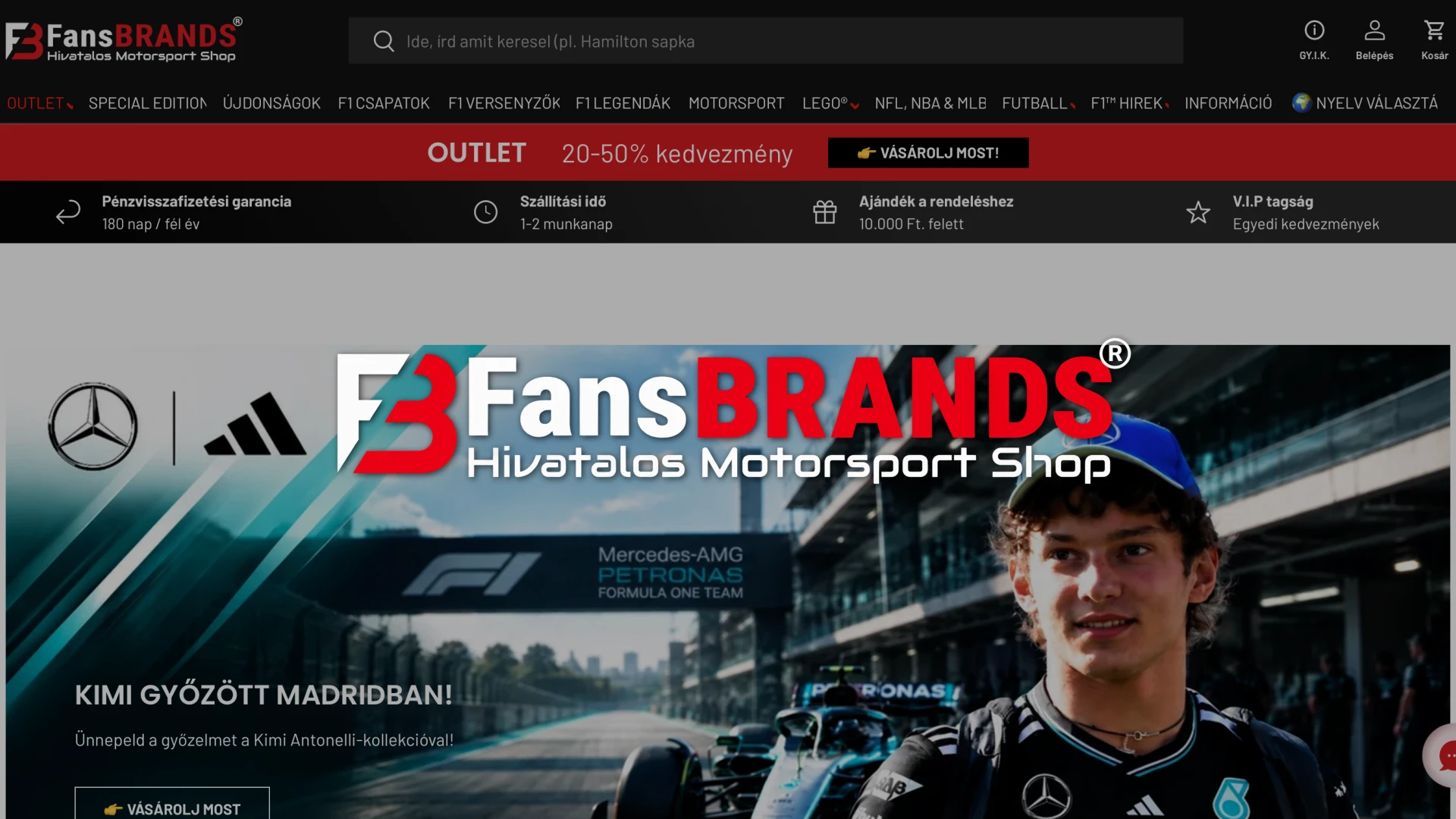 FansBRANDS webshop