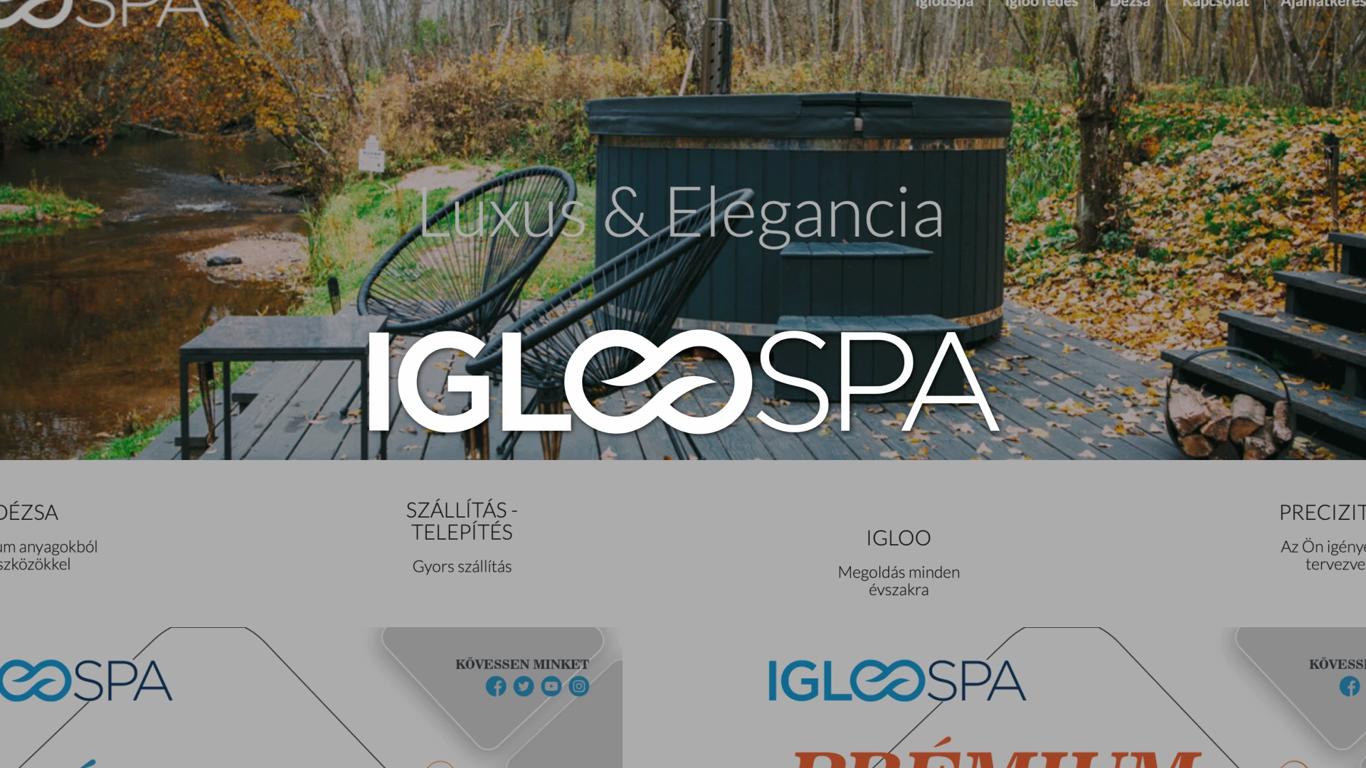 IglooSpa weboldal